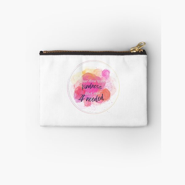 Item preview, Treat People With Kindness Block Them If Needed | Boundaries Humor | Self Care  designed and sold by beautyjan.