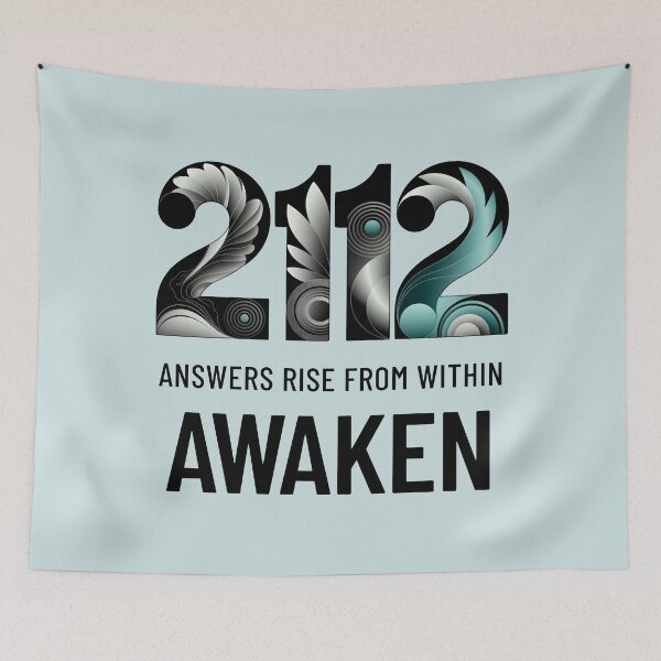 Item preview, Angel Number 2112 | Awaken: Answers rise from within designed and sold by SolaoLab.