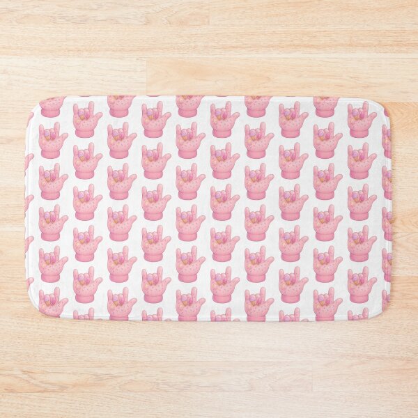 Item preview, ASL I Love You Ice Cream Glove – Cute Pink Summer Dessert Art designed and sold by momo9981.