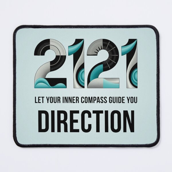 Item preview, Angel Number 2121 | Direction: Let your inner compass guide you designed and sold by SolaoLab.