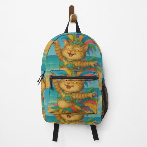 Item preview, Cat dancing samba designed and sold by Mauswohn.