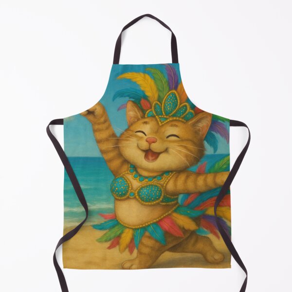 Item preview, Cat dancing samba designed and sold by Mauswohn.