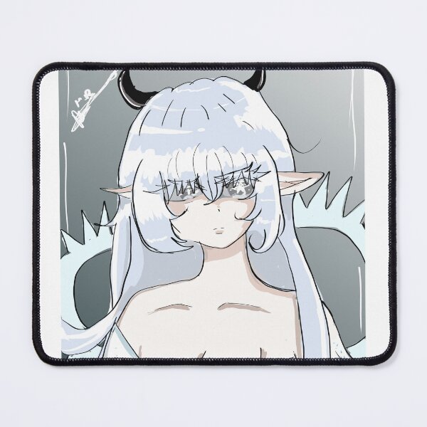 Item preview, Ice angel (with backround) designed and sold by MysticRacoon6.