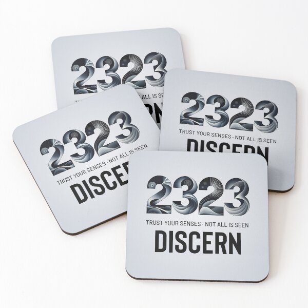Item preview, Angel Number 2323 | Discern: Trust your senses. Not all is seen. designed and sold by SolaoLab.