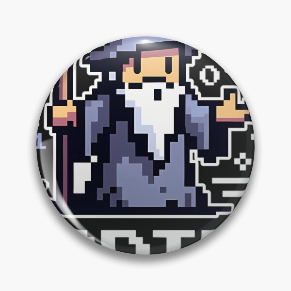 Item preview, Coding Wizard Pixel Fantasy Coder designed and sold by saumbogu.