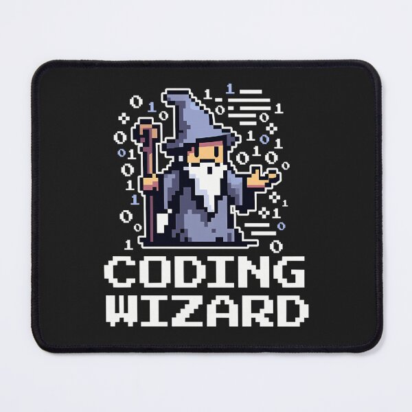 Item preview, Coding Wizard Pixel Fantasy Coder designed and sold by saumbogu.