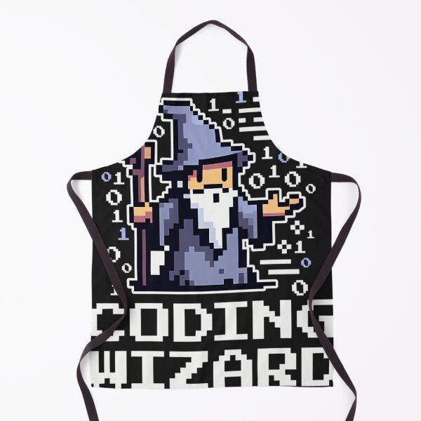 Item preview, Coding Wizard Pixel Fantasy Coder designed and sold by saumbogu.