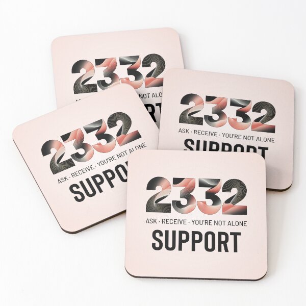 Item preview, Angel Number 2332 | Support: Ask. Receive. You're Not Alone designed and sold by SolaoLab.