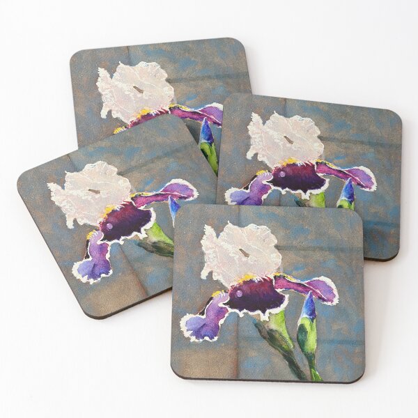 Item preview, Iris with Dew Drop designed and sold by Art & Design by Linda Stout.