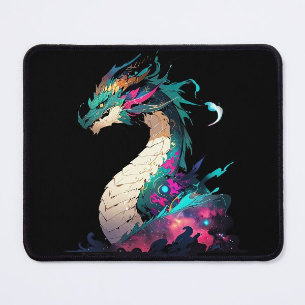 Item preview, Celestial Dragon Spirit - Cosmic Ink Illustration designed and sold by luminumance.