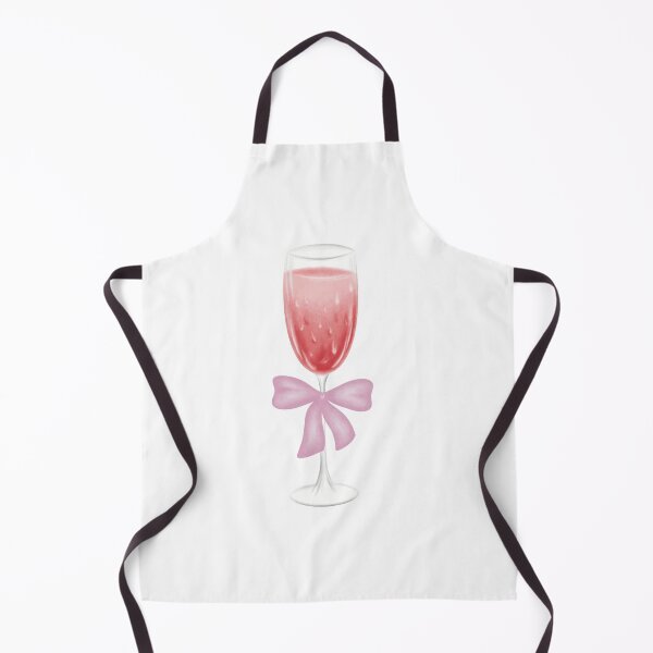 Item preview, Pink Champagne Flute with Bow designed and sold by nuteling.