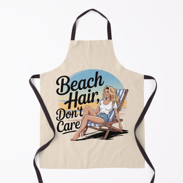 Item preview, Beach Hair Don’t Care Fun Summer Quote designed and sold by Jollys-ArtShop.