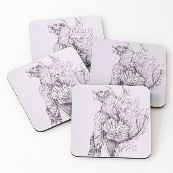 Item preview, Three Galah's designed and sold by artbymia-art.