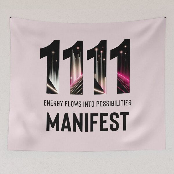 Item preview, Angel Number 1111 | Manifest: Energy flows into possibilities designed and sold by SolaoLab.