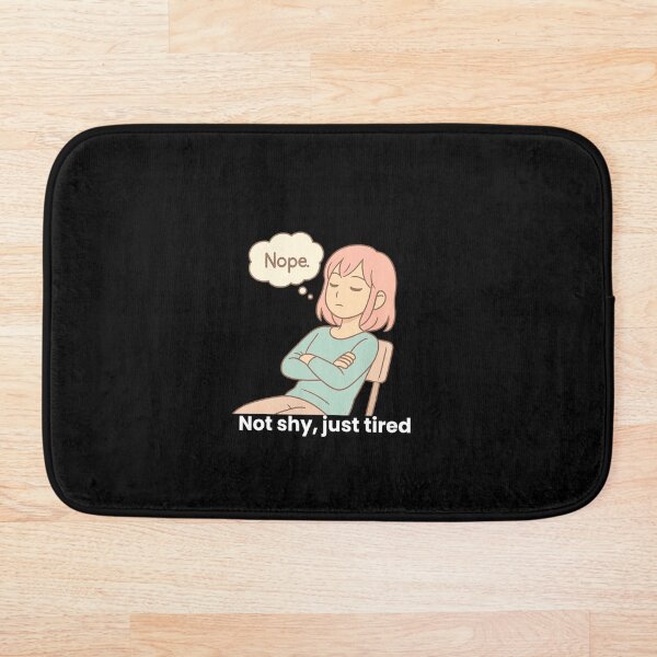 Item preview, No soy tímido, solo estoy cansado de la gente. Y de las vibraciones. Y del ruido. designed and sold by Creativityplace.