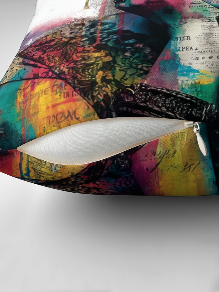Thumbnail 2 of 4, Pillow, Frida Kahlo designed and sold by Love-my-Angels.