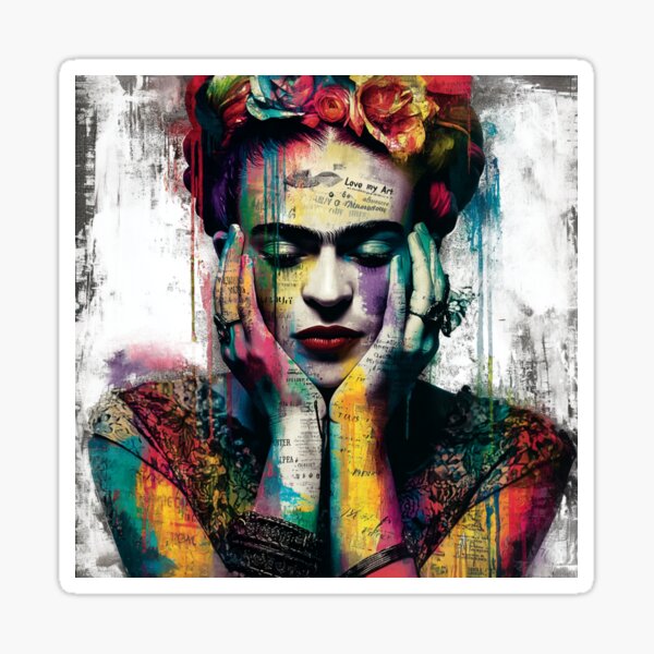 Item preview, Frida Kahlo designed and sold by Pop Art Rebel Prints.