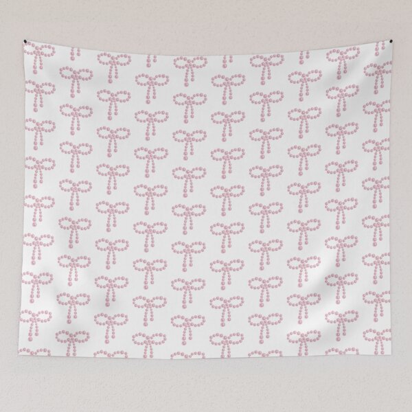 Item preview, Pink Pearl Bow Tie - Elegant & Girly Design designed and sold by nuteling.