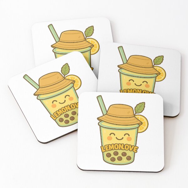 Item preview, Lemonlove Boba – Kawaii Summer Bubble Tea designed and sold by Asbiell.