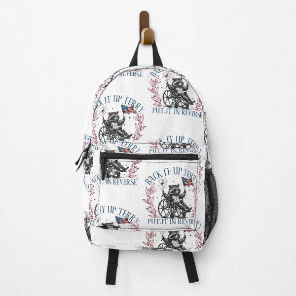 Item preview, Back It Up Terry Put It In Reverse Raccoon 4Th July Firework Cute designed and sold by Cute-Collection.