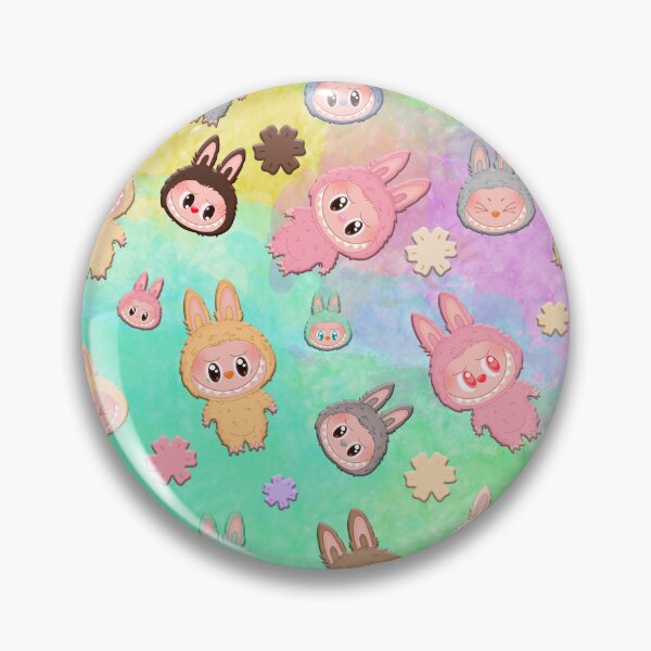 Item preview, Labubu Pattern Emboss designed and sold by Diyanggostyle.