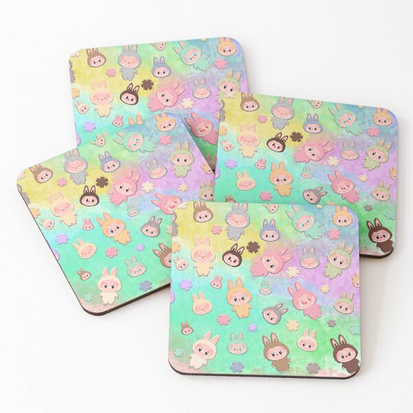 Item preview, Labubu Pattern Emboss designed and sold by Diyanggostyle.