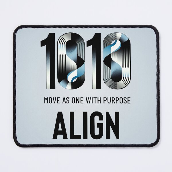 Item preview, Angel Number 1010 | Align: Move as one with purpose designed and sold by SolaoLab.