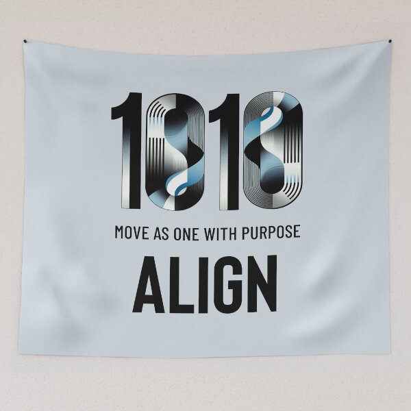 Item preview, Angel Number 1010 | Align: Move as one with purpose designed and sold by SolaoLab.