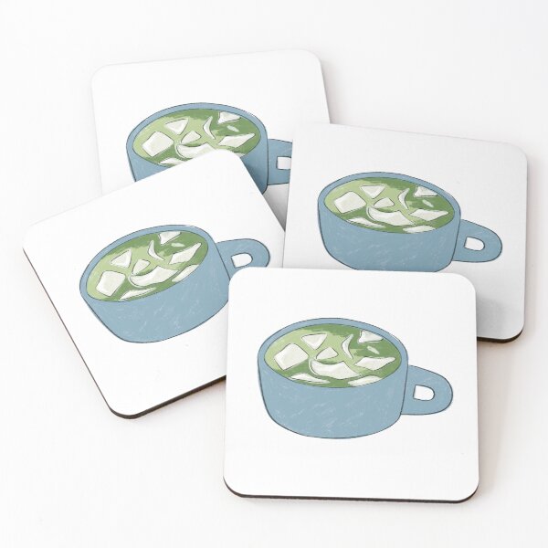 Item preview, Cozy Matcha Latte with Marshmallows designed and sold by nuteling.