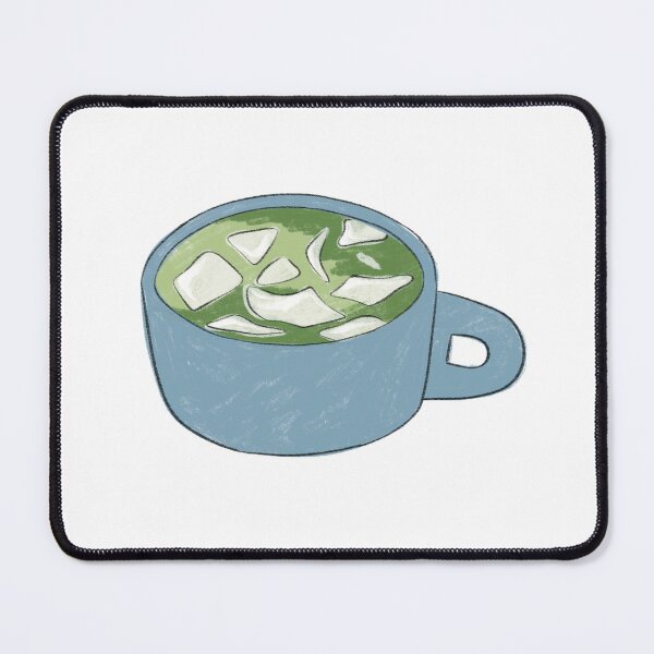 Item preview, Cozy Matcha Latte with Marshmallows designed and sold by nuteling.