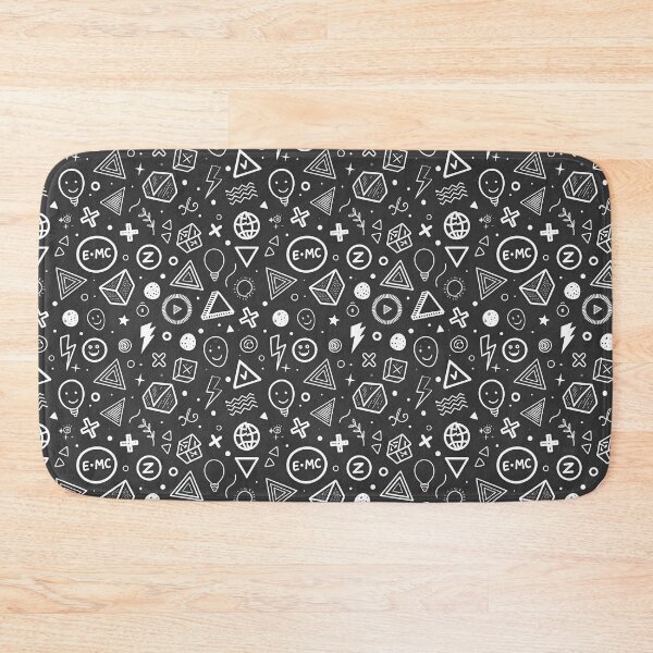 Item preview, Retro Science Doodle Chalkboard Pattern designed and sold by tretyakov.