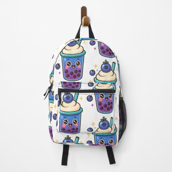 Item preview, Blueberry Boba – Kawaii Cute Bubble Tea Cup designed and sold by Asbiell.