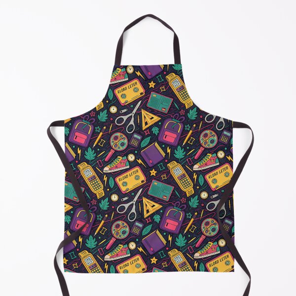 Item preview, Retro School Tech Supplies Pattern designed and sold by tretyakov.