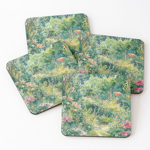 Item preview, jungle watercolor painting designed and sold by artsake4.