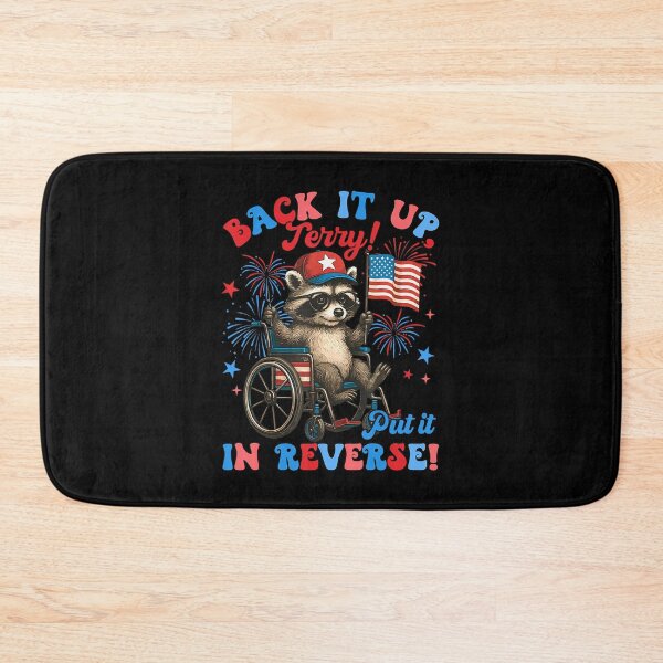 Item preview, Back It Up Terry Put It In Reverse Raccoon 4Th July Firework designed and sold by Cute-Collection.