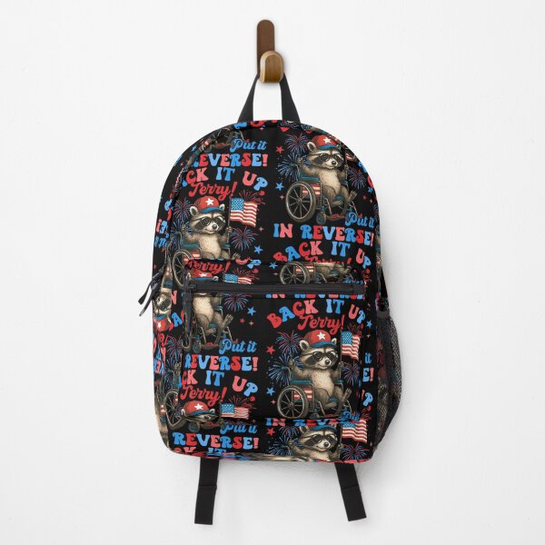 Item preview, Back It Up Terry Put It In Reverse Raccoon 4Th July Firework designed and sold by Cute-Collection.