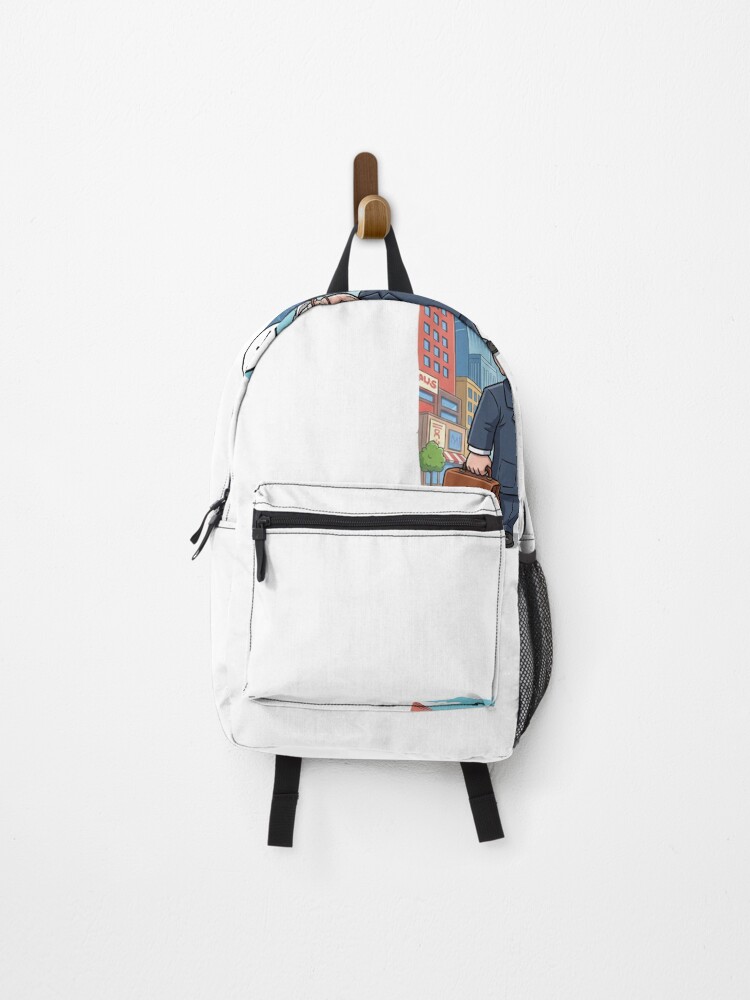 Thumbnail 1 of 3, Backpack, Invest Like Buffett designed and sold by Roniit0001.