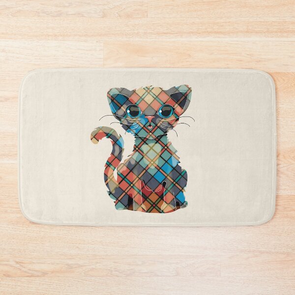 Item preview, Argyle Cat designed and sold by Karin Taylor.
