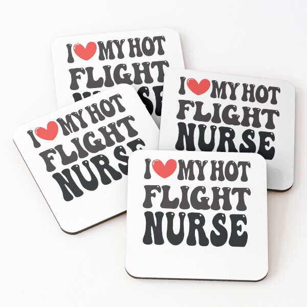 Item preview, I Love My Hot Flight Nurse Wife I Heart My Girlfriend heart of Valentine's Day Funny Retro Gift designed and sold by CoolCreative.