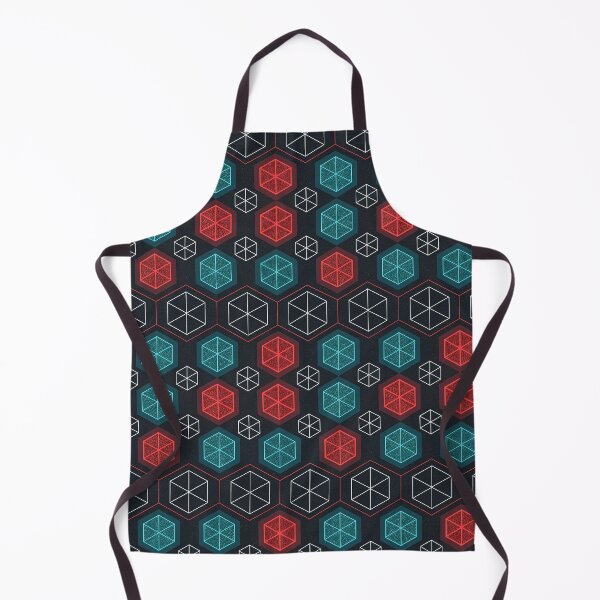Item preview, Modern Geometric Cube Hexagon Pattern designed and sold by tretyakov.