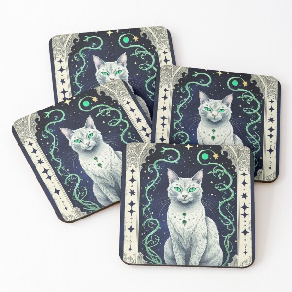 Item preview, Artistic Cat Design with Classic Borders designed and sold by LEO'S CREATURE　れおずくりーちゃー.