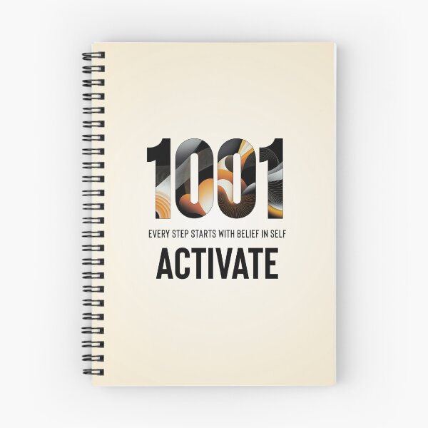Item preview, Angel Number 1001 | Activate: Every step starts with belief in self designed and sold by SolaoLab.