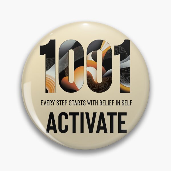 Item preview, Angel Number 1001 | Activate: Every step starts with belief in self designed and sold by SolaoLab.