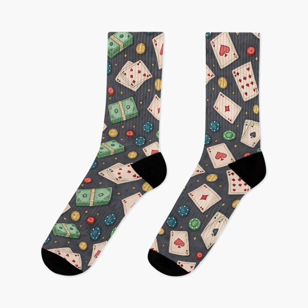 Item preview, Vintage Gambling Money Cards Pattern designed and sold by tretyakov.