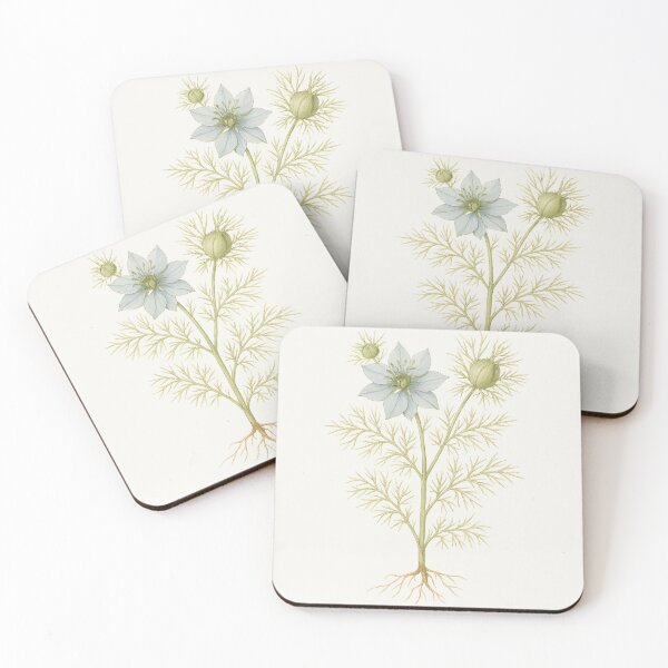 Item preview, Vintage Botanical Illustration of Nigella Sativa designed and sold by ArtofBotany.