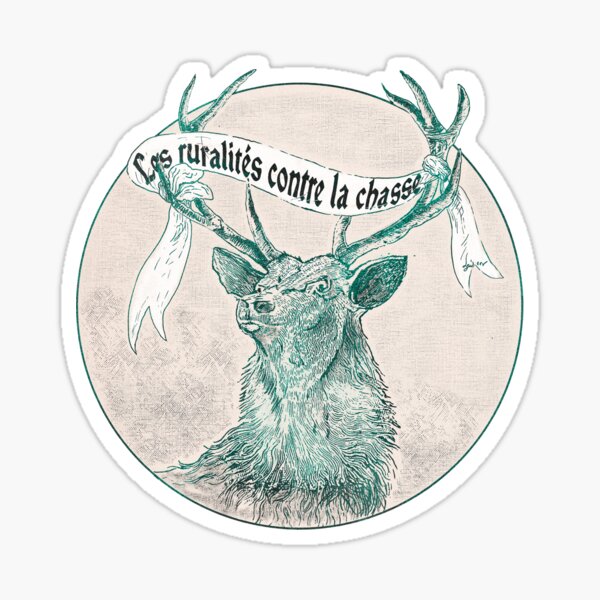 Item preview, Rural areas against hunting designed and sold by Loki Propagandart.