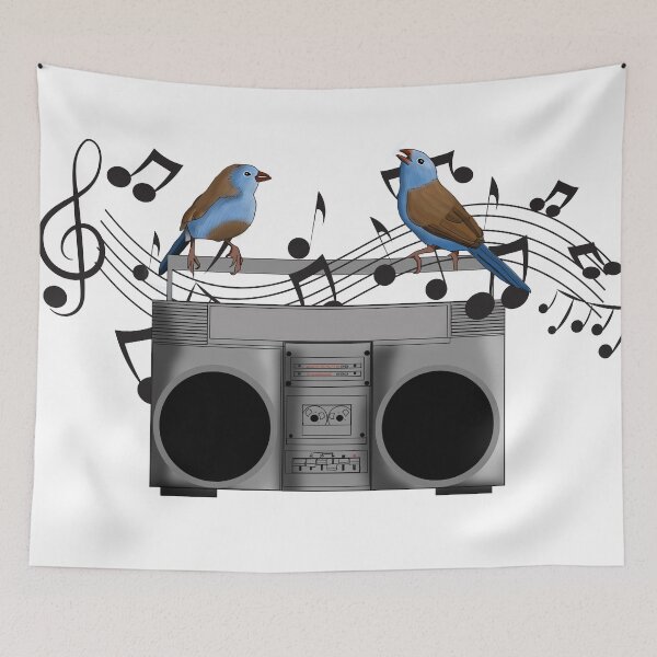Item preview, Bird of Music designed and sold by NaitoGraphisme.