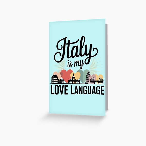 Item preview, Italy Is My Love Language For Italian Food, Love & Style Fans designed and sold by Nzgiftsandmore.