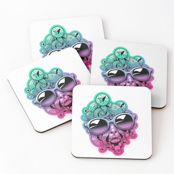 Item preview, diseño multicolor de arte pop designed and sold by lyssycreates.