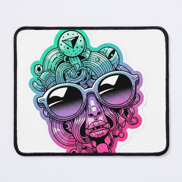Item preview, diseño multicolor de arte pop designed and sold by lyssycreates.